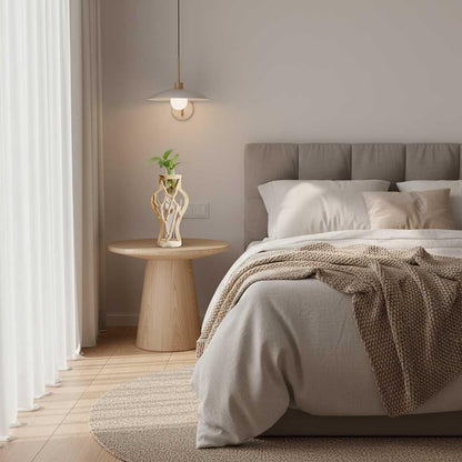 Florero de Madera Natural | Jarrones Decorativos Elegantes 3