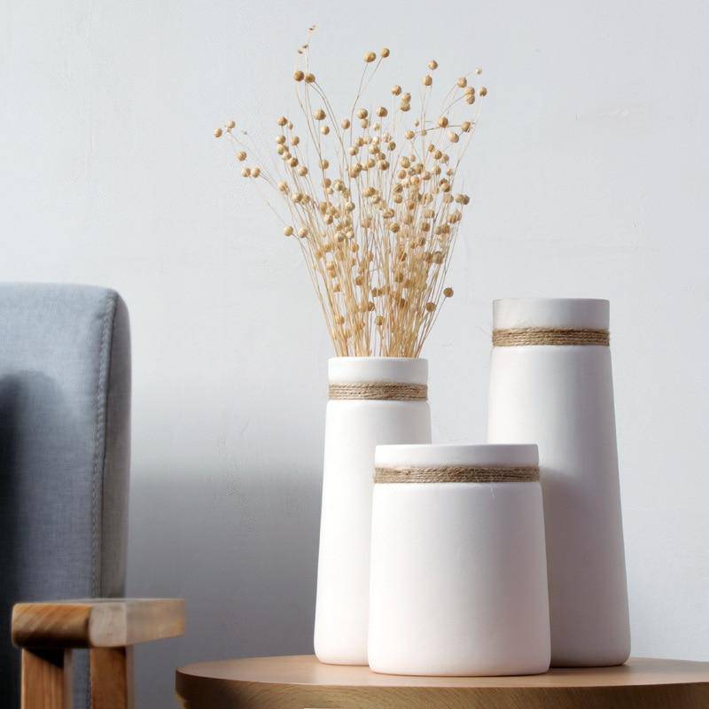 Jarrón Decorativo Cerámica Moderna | Florero Japones 5