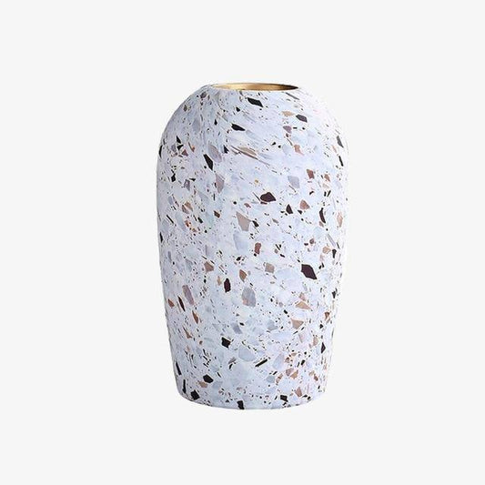 Jarrón Terrazo | Jarrón Decorativo de Cerámica para Flores 0