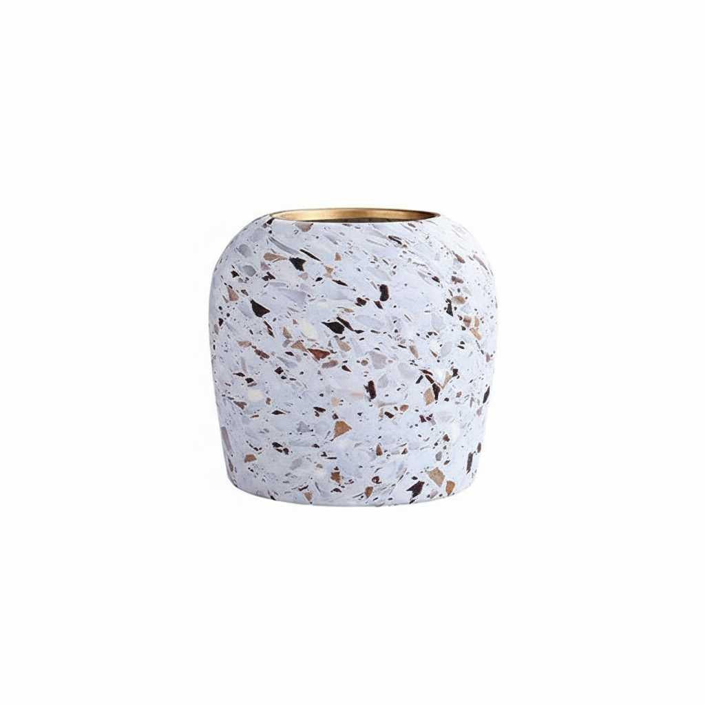 Jarrón Terrazo | Jarrón Decorativo de Cerámica para Flores 2