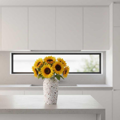 Jarrón Terrazo | Jarrón Decorativo de Cerámica para Flores 5