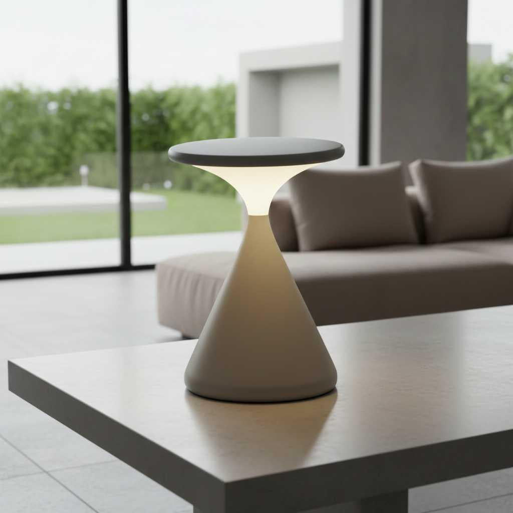 Lámpara Aeron | Mesa Inalámbrica con Brillo Ajustable 5