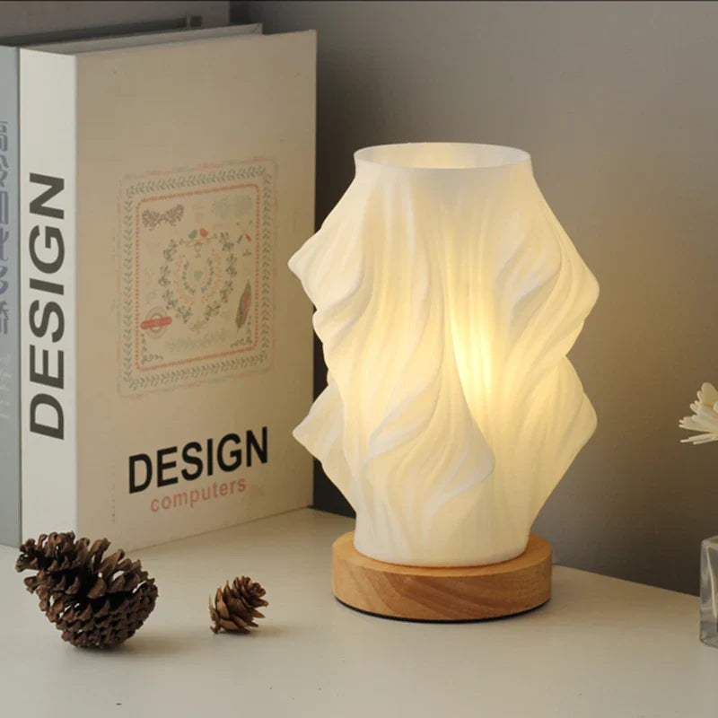 Lámpara Wavecrest | Lámpara de Mesa Contemporánea 5