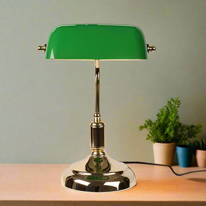 Lámpara de Mesa de Cristal | Iluminación Clásica para Hogar 1