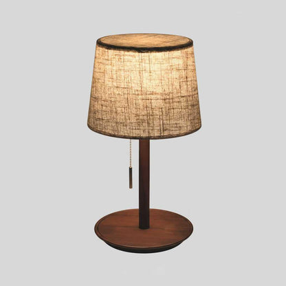 Lámpara de Mesa de Madera de Nogal | Lámpara Nórdica 0
