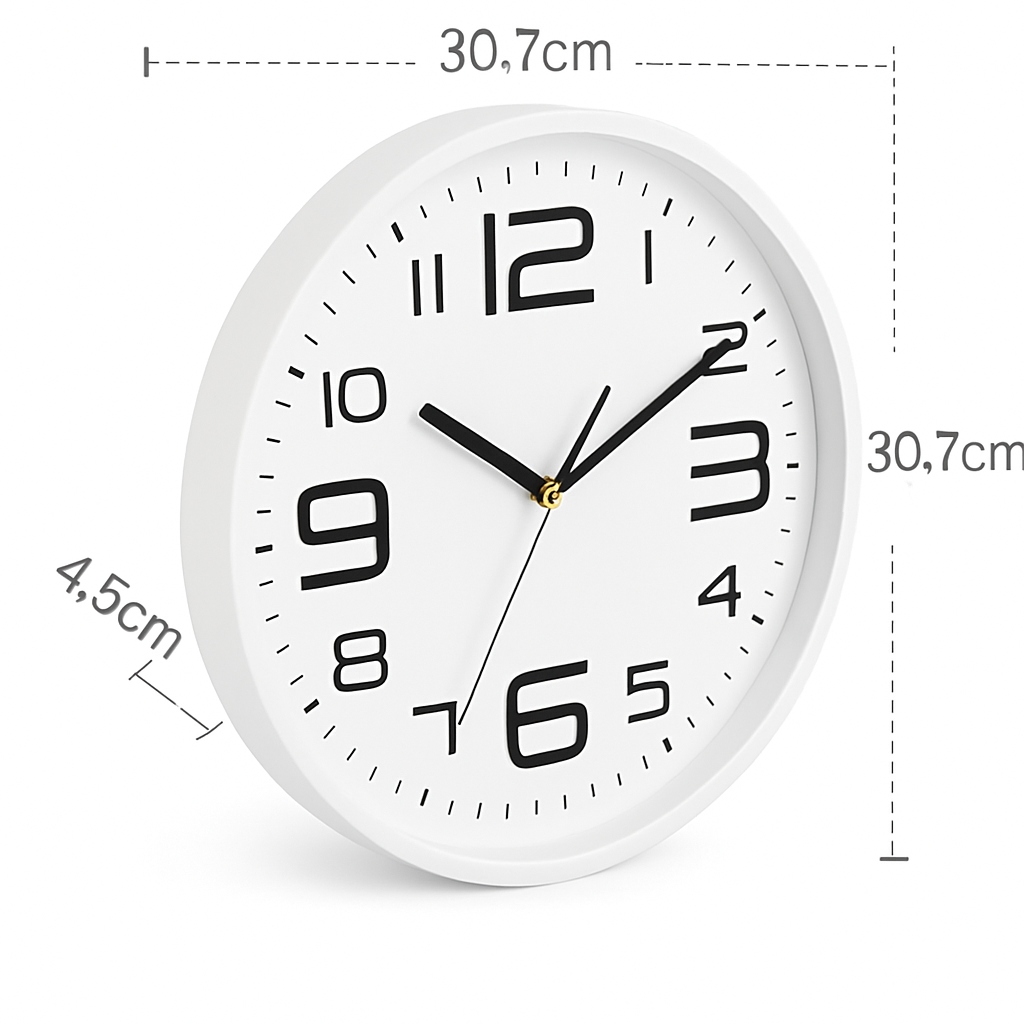 Reloj de Pared Colorido 30 cm | Decoración Infantil 6