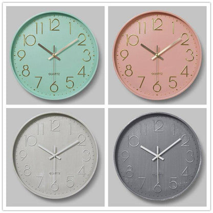 Reloj de Pared Colorido | Decoración Moderna 30 cm 4