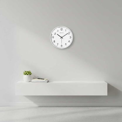 Reloj de Pared Moderno Silencioso Blanco | Decoración Contemporánea 2
